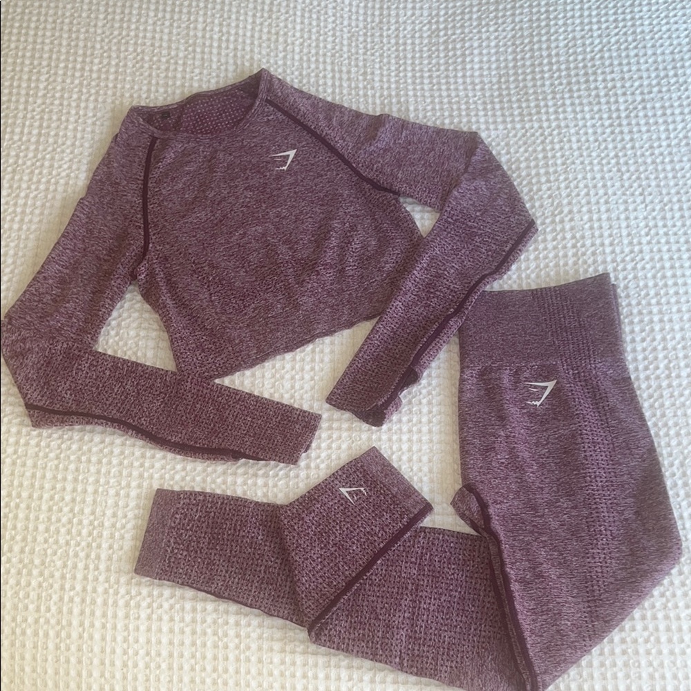Gymshark Vital Seamless Set - Purple